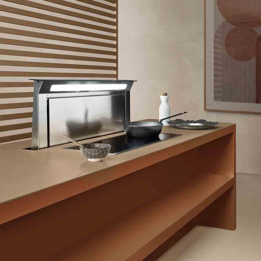 additioanl image for  Falmec Hood In Worktop S/Steel 90 cm 