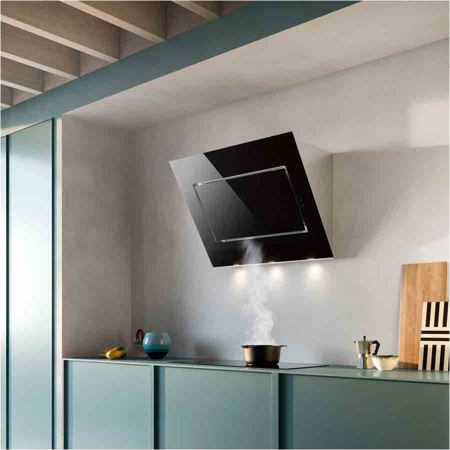 additioanl image for  Falmec Hood Quasar Black 60 cm 800 m3/h 