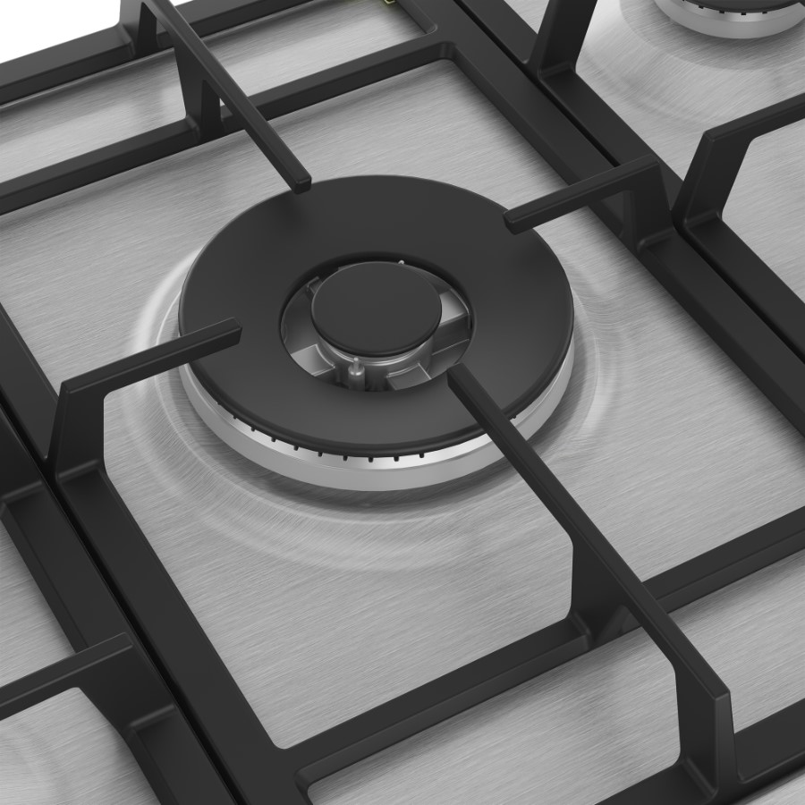 additioanl image for  Beko Hob Gas 5 Burners S/Steel 75 cm 