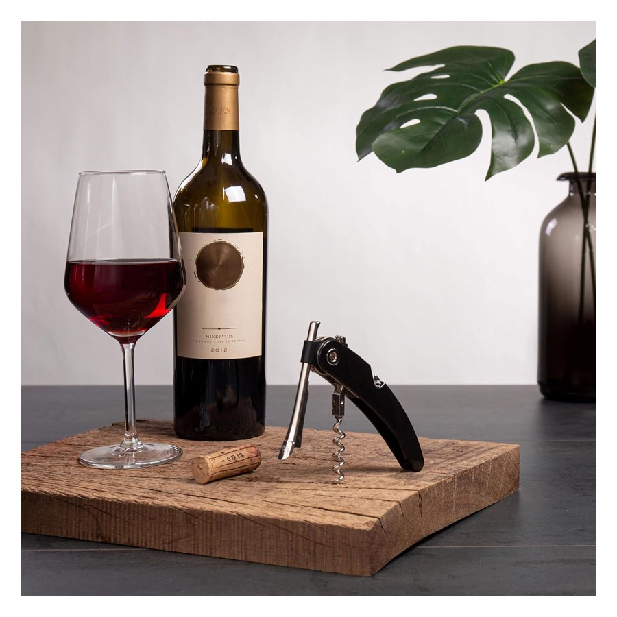 additioanl image for  Vacuvin Single Pull Corkscrew Black Box 