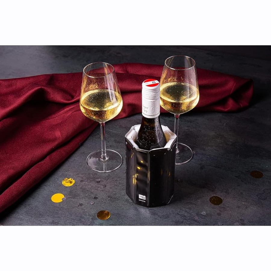 additioanl image for  Vacuvin Beer Cooler Sleeve Black 