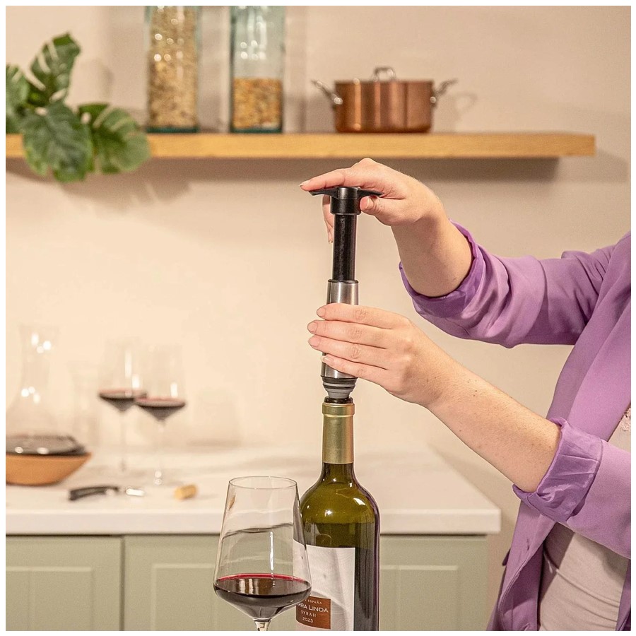 additioanl image for  Vacuvin Wine Saver Stainless Steel 