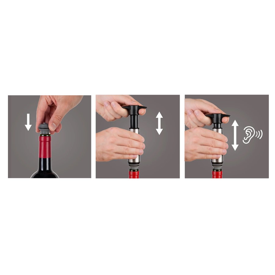 additioanl image for  Vacuvin Wine Saver Stainless Steel 