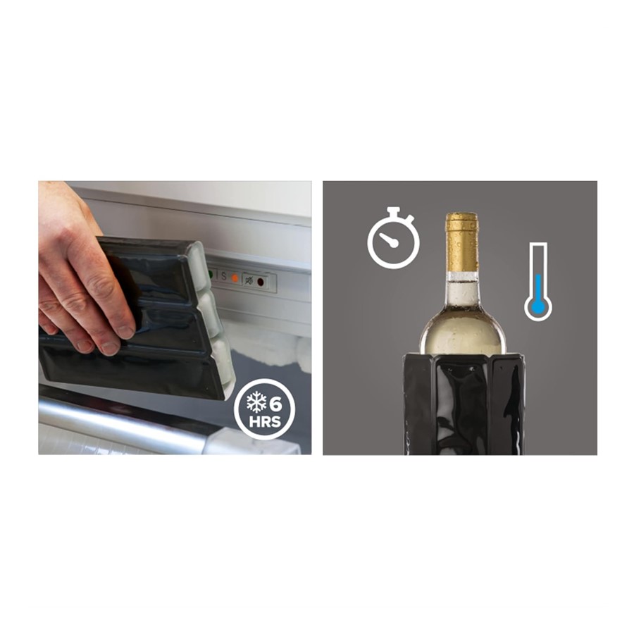 additioanl image for  Vacuvin Wine Cooler Hexo Sand 