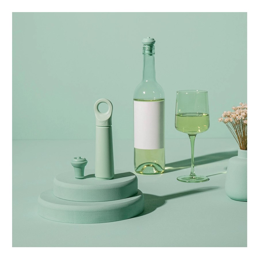 additioanl image for  Vacuvin Wine Saver Loop Jade, Box 