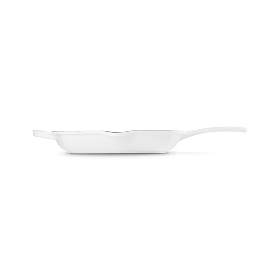 additioanl image for  Le Creuset Sq. Skillet Grill White 26 cm 