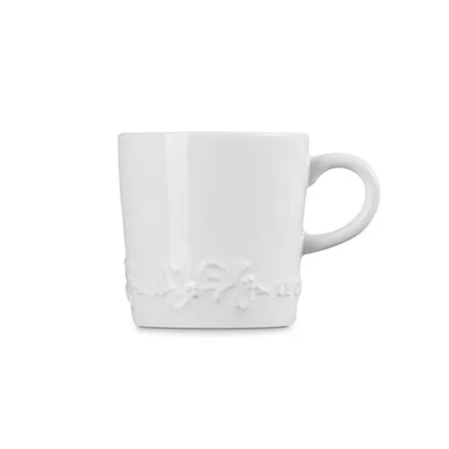 additioanl image for  Le Creuset Holly Capp. Mug White 200 ml 