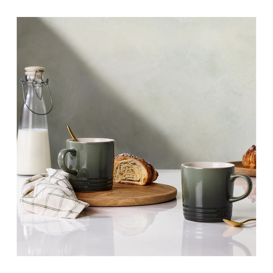 additioanl image for  Le Creuset Coffee Mug Thyme 350 ml 