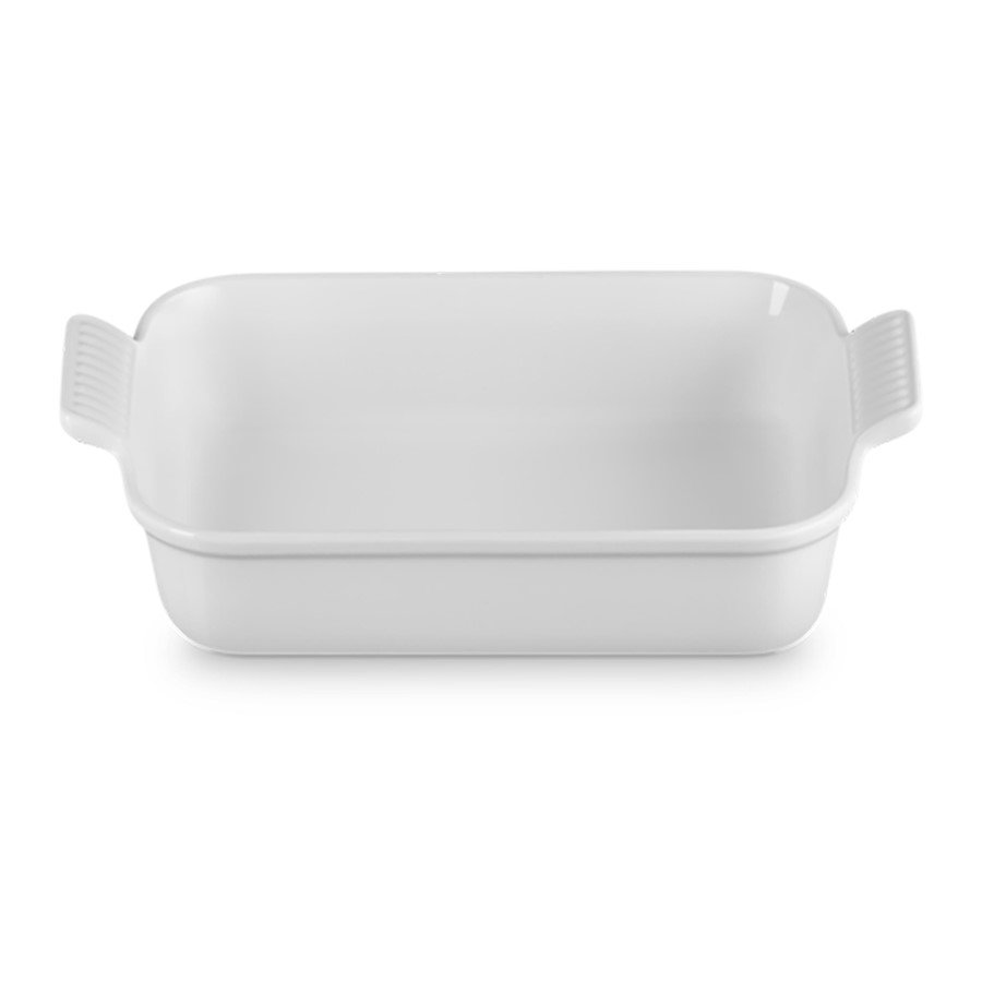 additioanl image for  Le Creuset Gratin Rect. Dish White 26 cm 