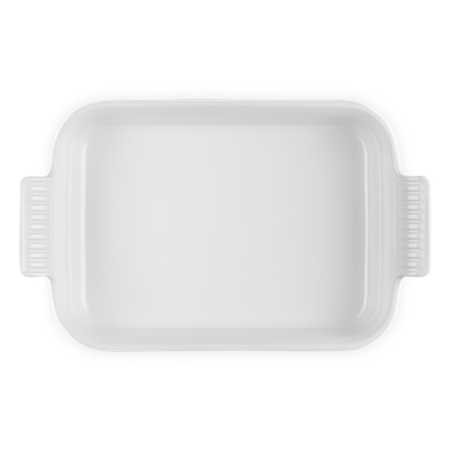 additioanl image for  Le Creuset Gratin Rect. Dish White 26 cm 