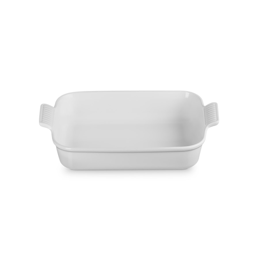 additioanl image for  Le Creuset Gratin Rect. Dish White 32 cm 