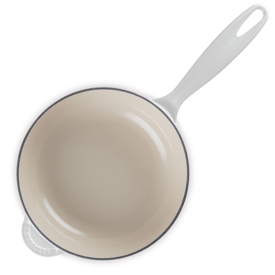 additioanl image for  Le Creuset Holly Saucier Pan White 21 cm 