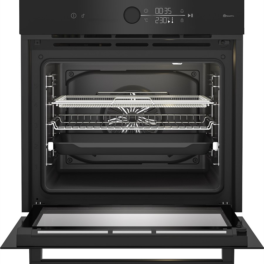 additioanl image for  Beko Built-In Oven 72L with AirFry Black 