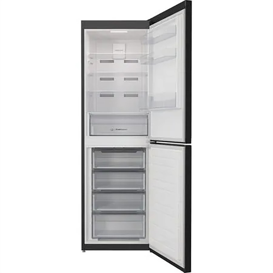 additioanl image for  Indesit Fridge Freezer Black 322 Litres 
