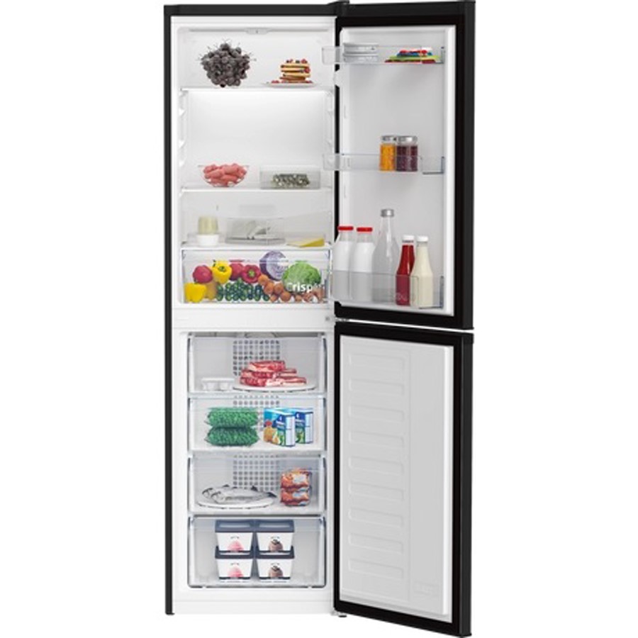 additioanl image for  Beko Fridge Freezer No Frost Black 270 L 