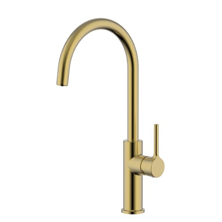 product image Bridge Point Kitchen Single Lever Dual/F Satin Gold