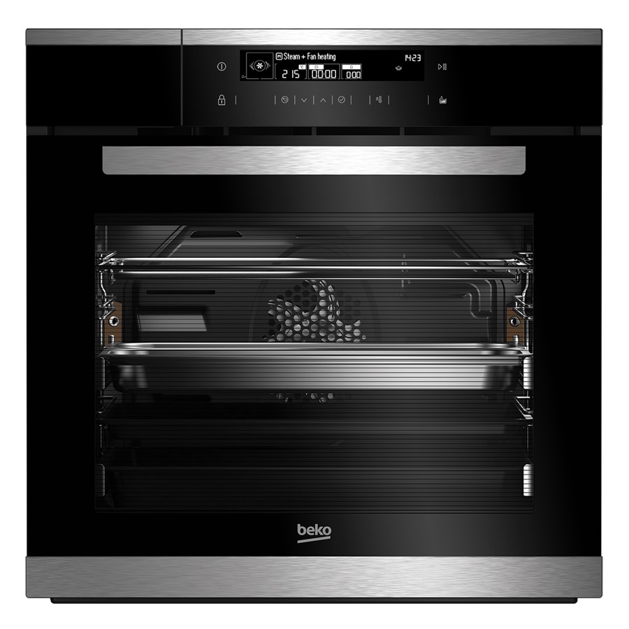 product image Beko Built-In Oven 71L Steam Probe Black H 59.5cm x W 59.4cm x D 56.7