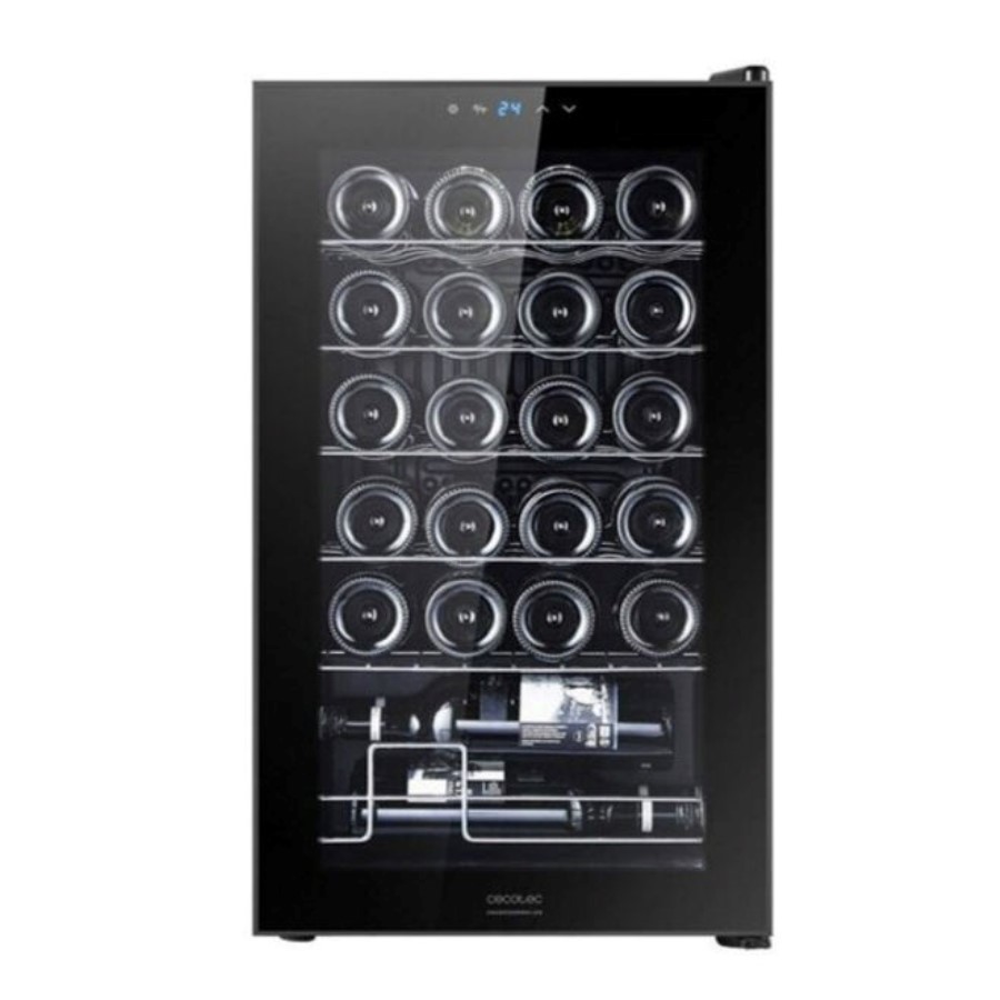 product Cecotec Wine Cooler Black 24 Bottles