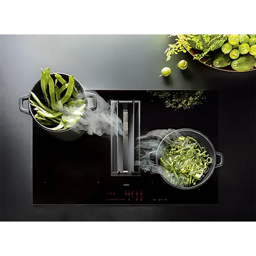 product image Falmec Quantum Pro Easy Aspiration Hob Black Glass RAL 9005 220-240V ~ 50-60Hz 600 m3/h  
With Filter