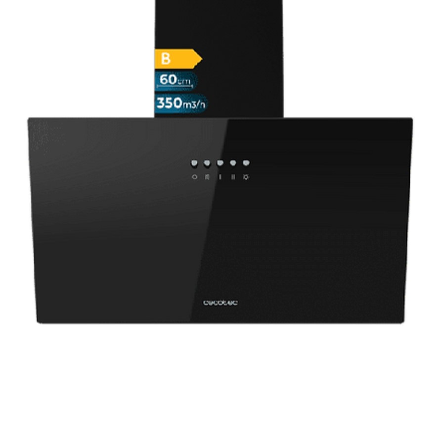 product image Cecotec Cook/Hood Flux Glass Black 60cm H 33cm x W 60cm x D 31cm DM 603500