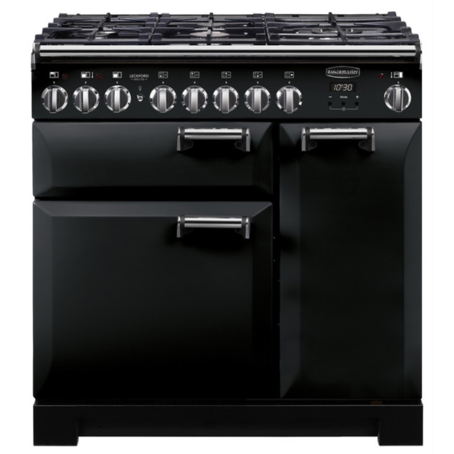 product image RangeM Leckford Deluxe 90 DF - Black H 90.50 / 93.00 cm x W 90.00 cm x D 60.50 cm