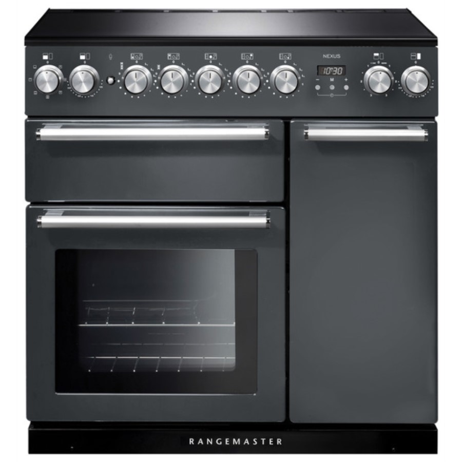 product image RangeM Nexus 90 IND. Slate Chrome H 90.50 / 93.00 cm x W 90.00 cm x D 60.80 cm