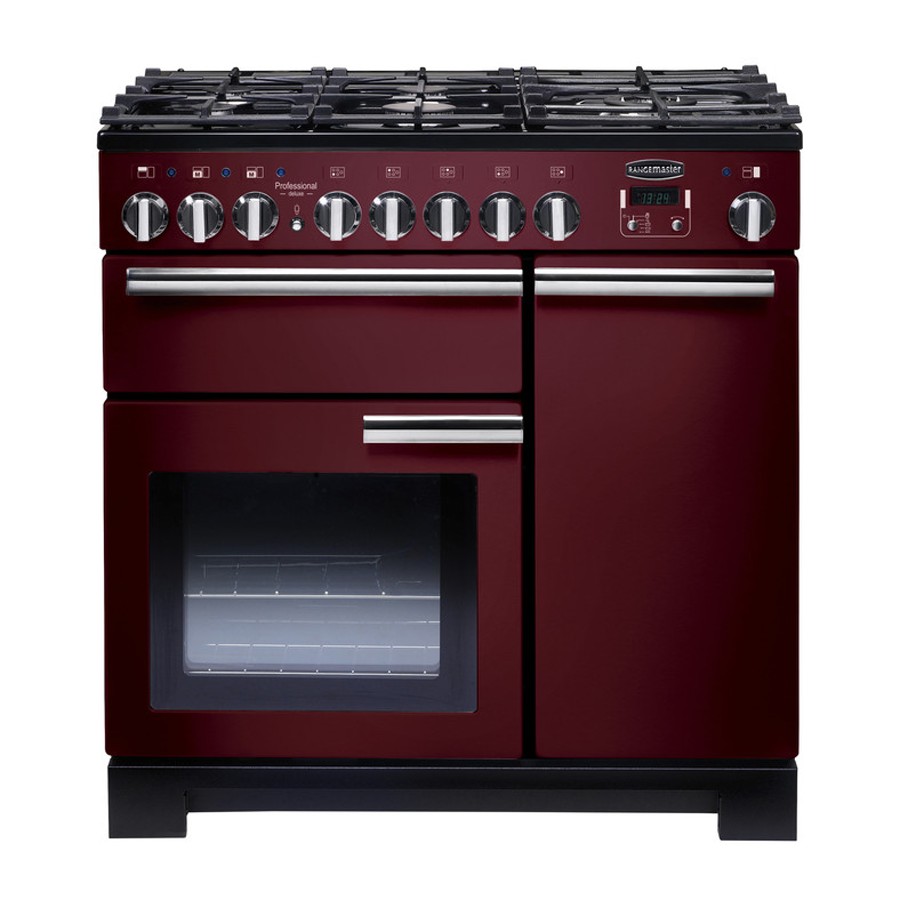 product image RangeM Professional DL 90 DF Cranberry H 90.50/93.00cm x D 64.90cm x W 90.00cm