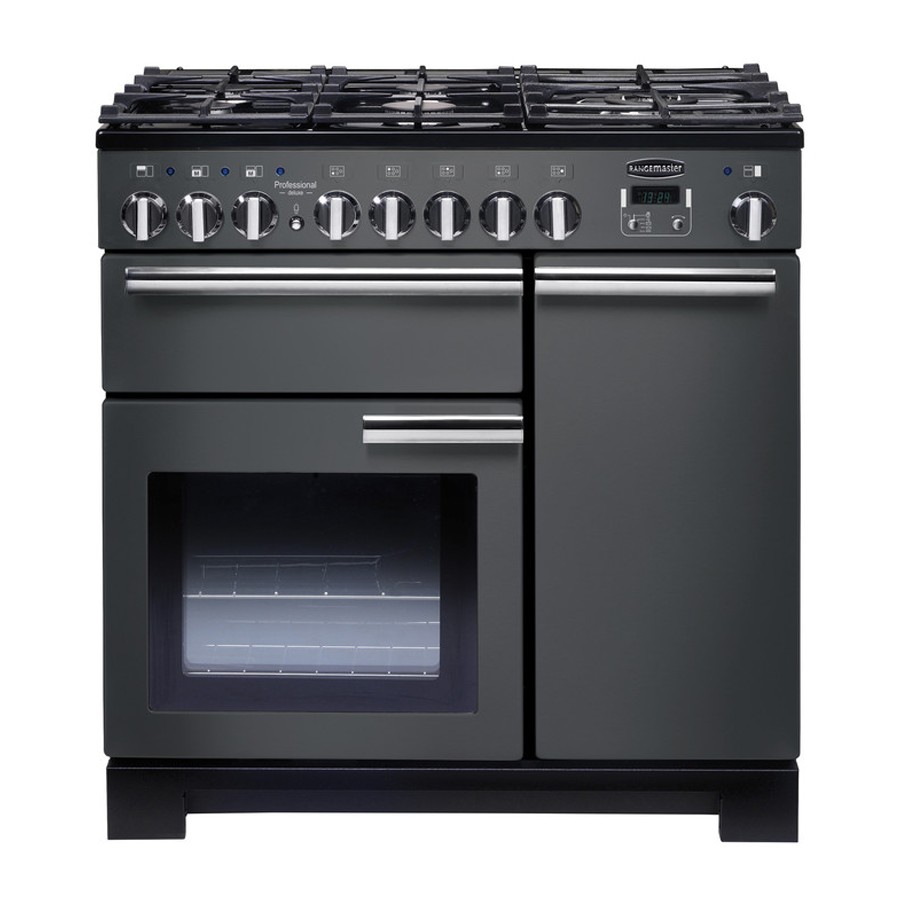 product image RangeM Professional DL 90 DF Slate H 90.50/93.00cm x D 64.90cm x W 90.00cm
