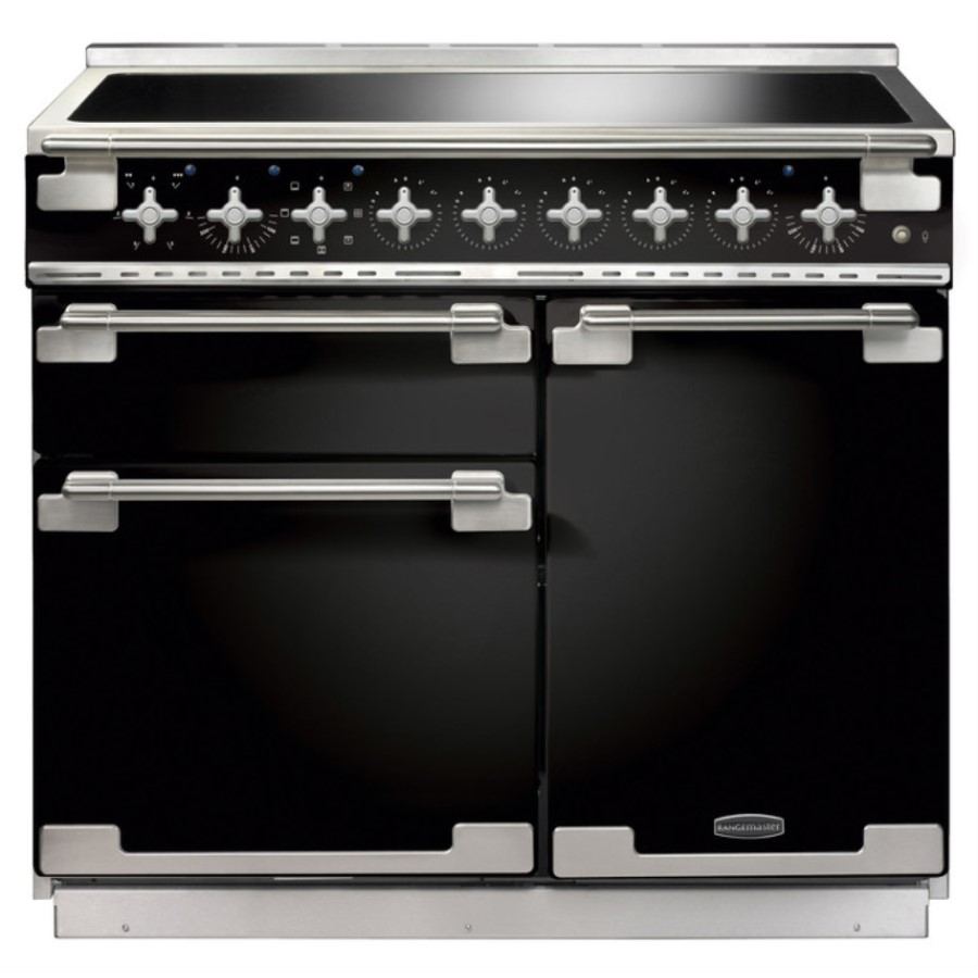 product image RangeM Elise 100 IND. Glosss Black H 91.00 / 93.50 cm x W 99.40 cm x D 60.00 cm