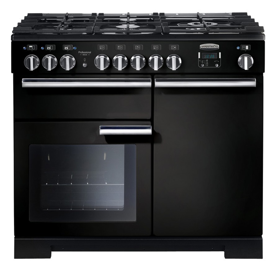 product image RangeM Professional DL 100 DF Black H 90.50/93.00cm x D 64.50cm x W 99.40cm