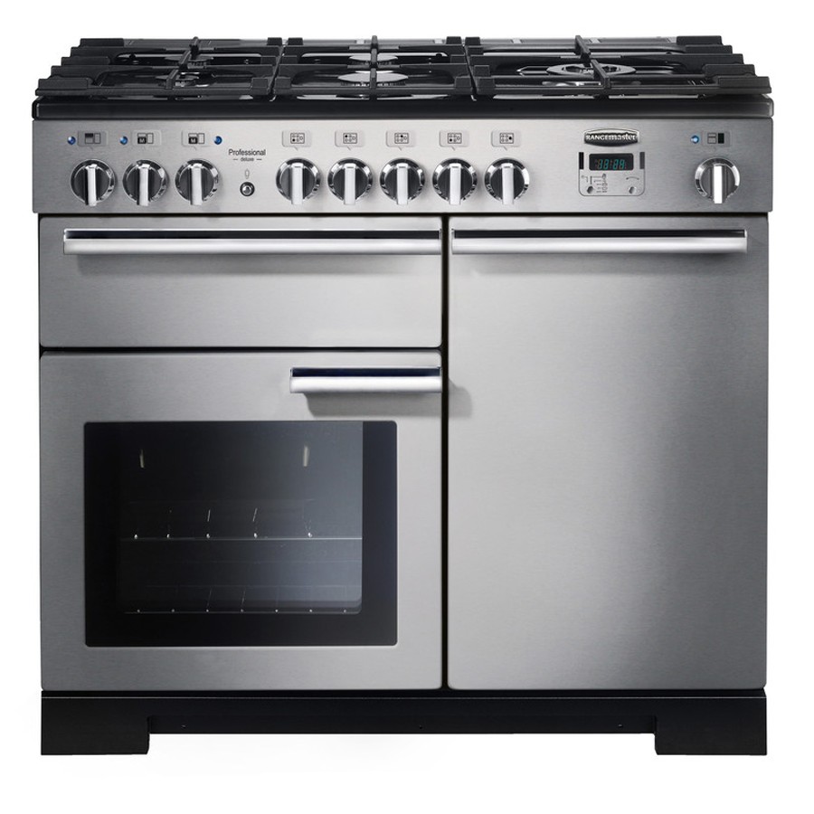 product image RangeM Professional DL 100 DF S/Steel H 90.50/93.00cm x D 64.50cm x W 99.40cm