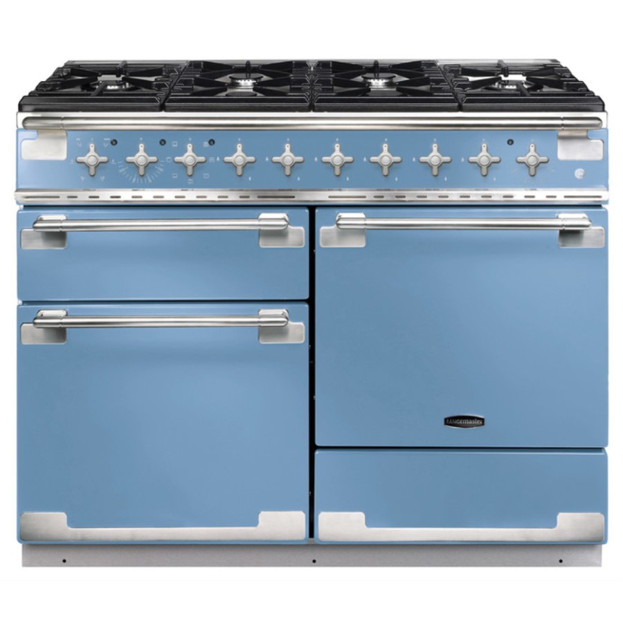 product image RangeM Elise 110 DF China Blue H 91.00 / 93.50 cm x W 109.20 cm x D 59.80 cm