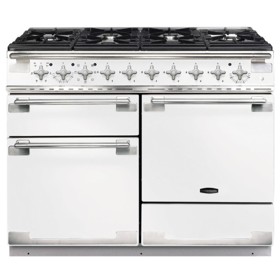 product image RangeM Elise 110 DF White H 91.00 / 93.50 cm x W 109.20 cm x D 59.80 cm