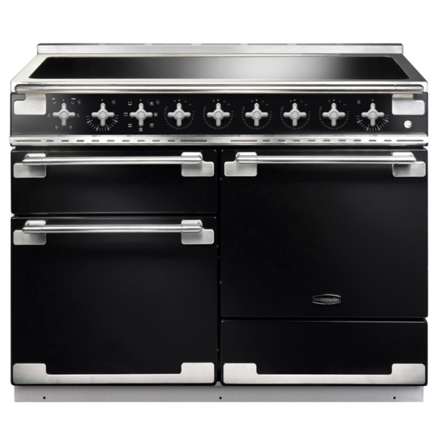 product image RangeM Elise 110 IND. Glosss Black H 91.00 / 93.50 cm x W 109.20 cm x D 59.80 cm