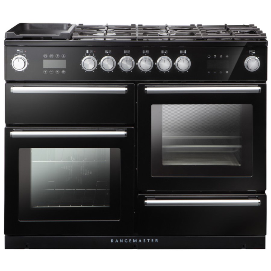 product image RangeM Nexus Steam Oven 110 DF Black H 90.50 / 93.00 cm x W 109.20 cm x D 60.40 cm