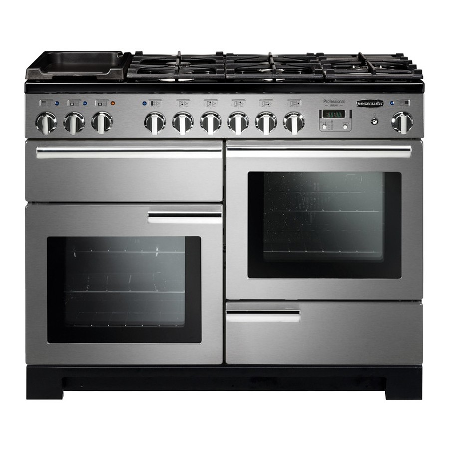 product image RangeM Professional DL 110 DF St/Steel H 90.50/93.00cm x D 64.10cm x W 109.20cm
