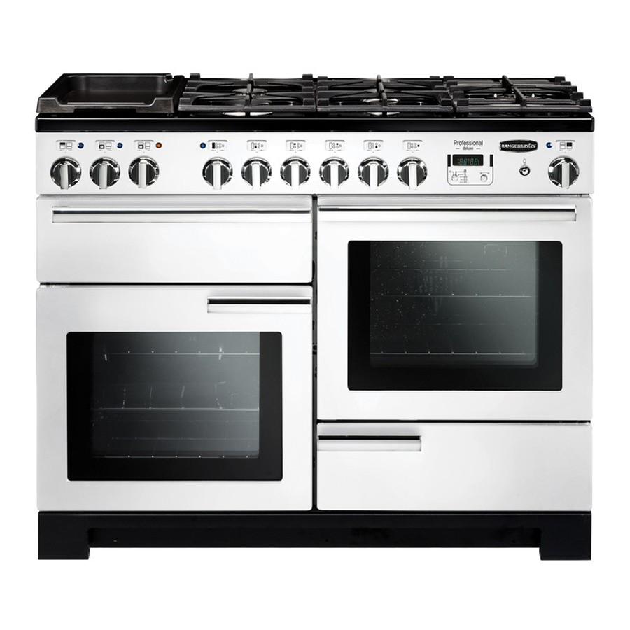product image RangeM Professional DL 110 DF White H 90.50/93.00cm x D 64.10cm x W 109.20cm