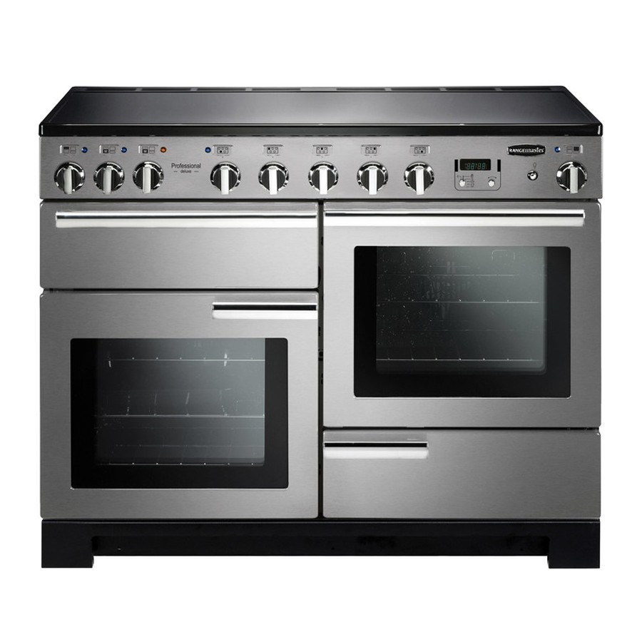 product image RangeM Professional DL 110 IND. St/Steel H 90.50/93.00cm x D 64.50cm x W 110.00cm