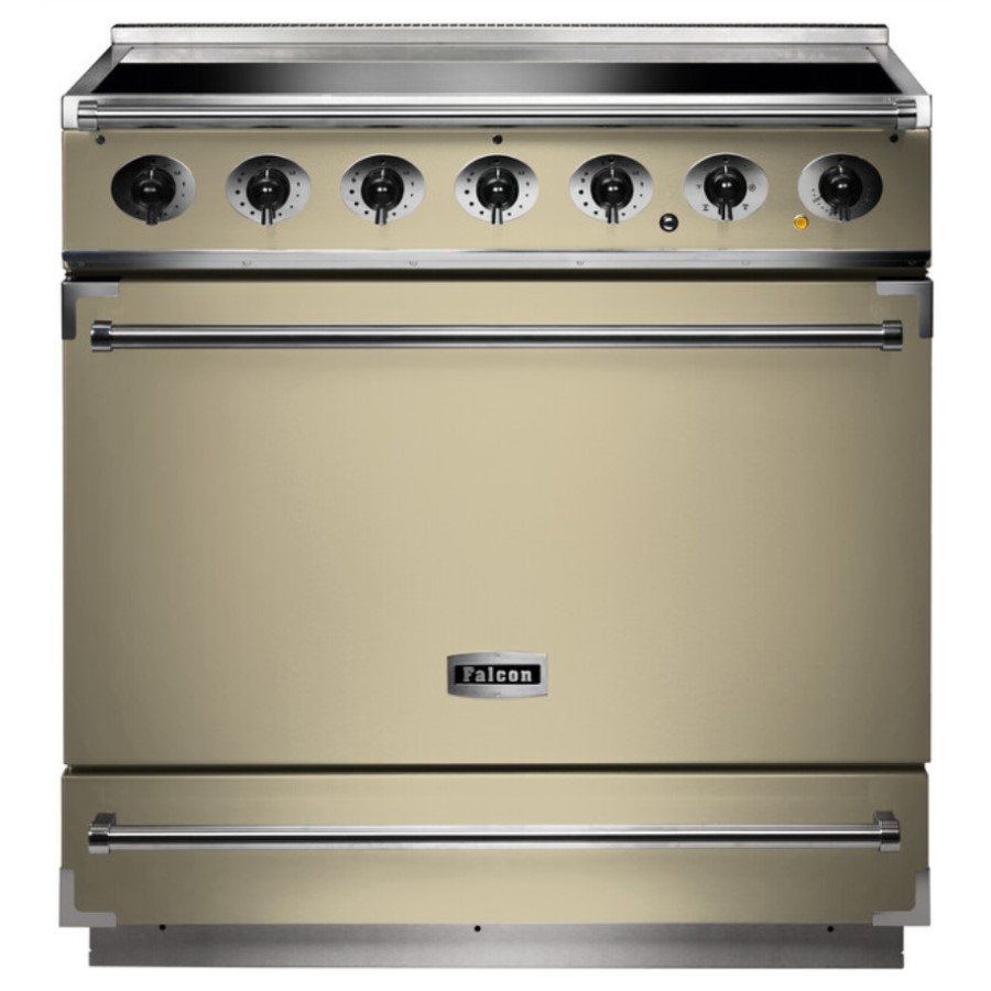 product image Falcon 900S IND. Cream Chrome EU 90020 H 91.20 / 93.70 cm x W 90.00 cm x D 60.00 cm
