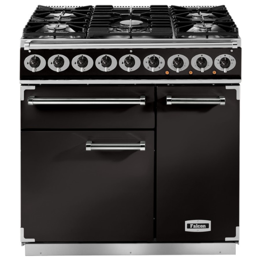 product image Falcon 900 DX DF Black Chrome EU 79230 H 91.20 / 93.70 cm x W 90.00 cm x D 60.00 cm
