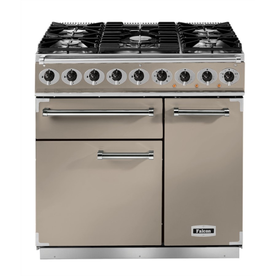 product image Falcon 900 DX DF Fawn Nickel EU 115330 H 91.20 / 93.70 cm x W 90.00 cm x D 60.00 cm