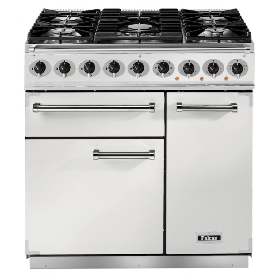 product image Falcon 900 DX DF White Nickel EU 82400 H 91.20 / 93.70 cm x W 90.00 cm x D 60.00 cm