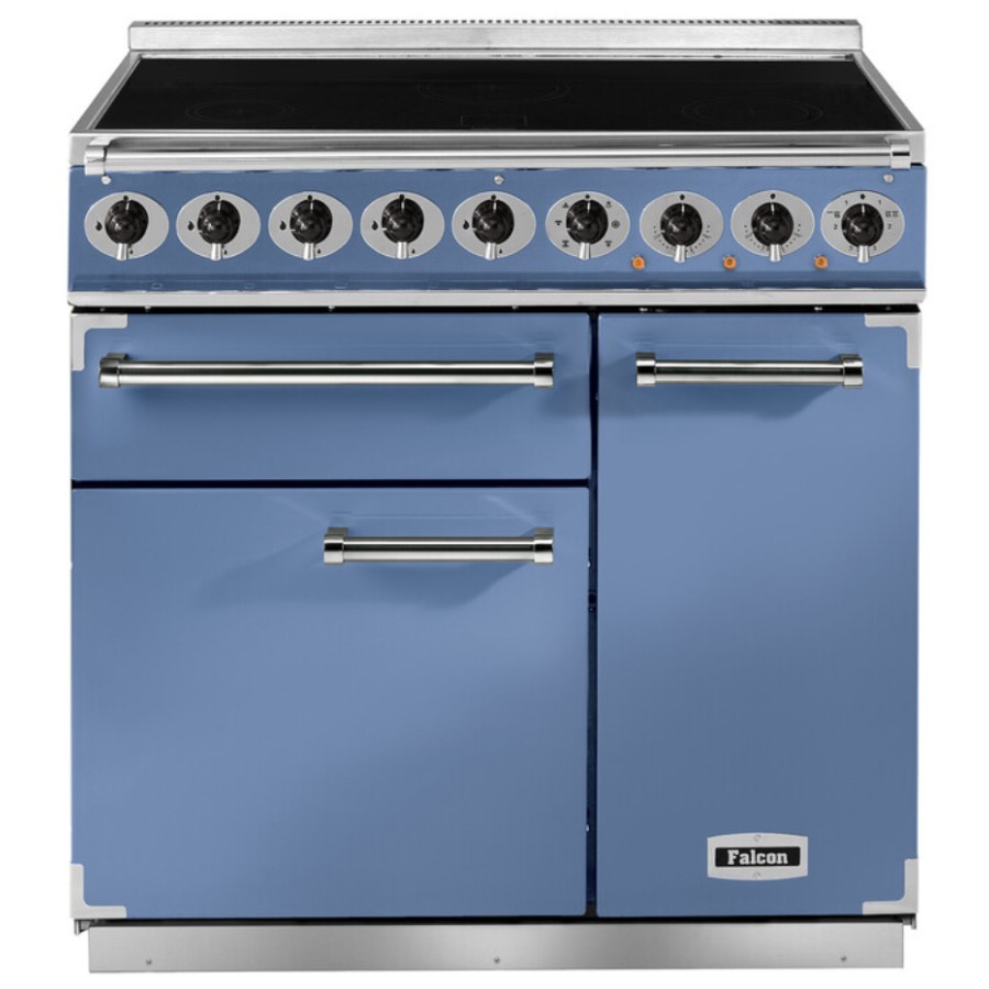 product image Falcon 900 DX IND. China Blue Nickel 818 H 91.20 / 93.70 cm x W 90.00 cm x D 60.00 cm