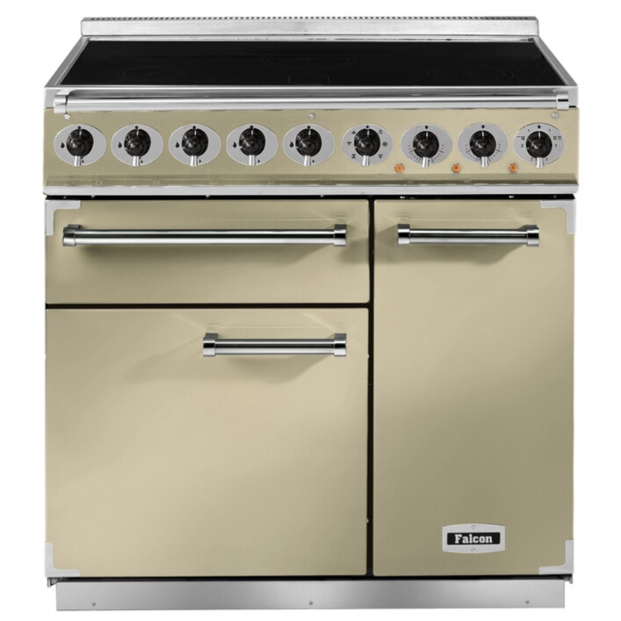 product image Falcon 900 DX IND. Cream Chrome EU 81820 H 201.50 cm x W 59.70 cm x D 67.50 cm