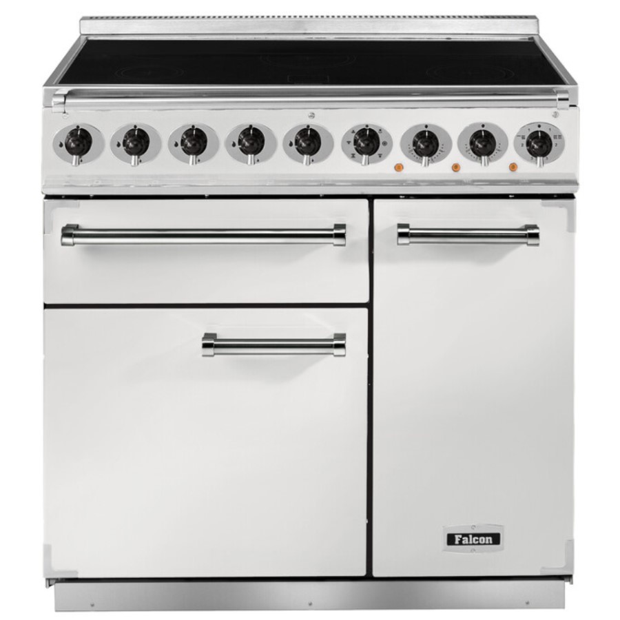product image Falcon 900 DX IND. White Nickel EU 82430 H 91.20 / 93.70 cm x W  90.00 cm x D 60.00 cm