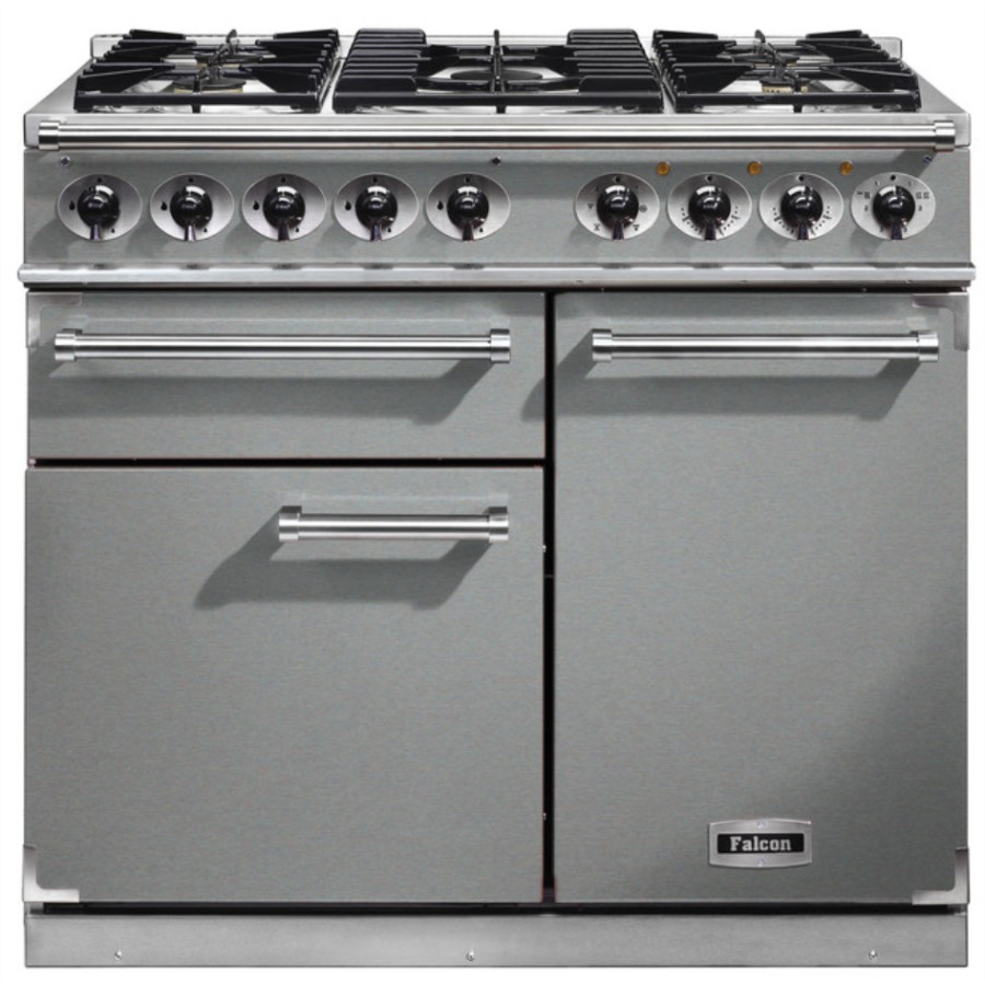 product image Falcon 1000 DX DF St/St Chrome EU 98660 H 91.20 / 93.70 cm x W 99.00 cm x D 60.00 cm