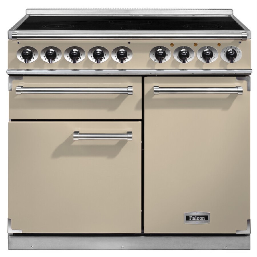 product image Falcon 1000 DX IND. Cream Chrome 100110 H 91.20 / 93.70 cm x W 99.00 cm x D 60.00 cm