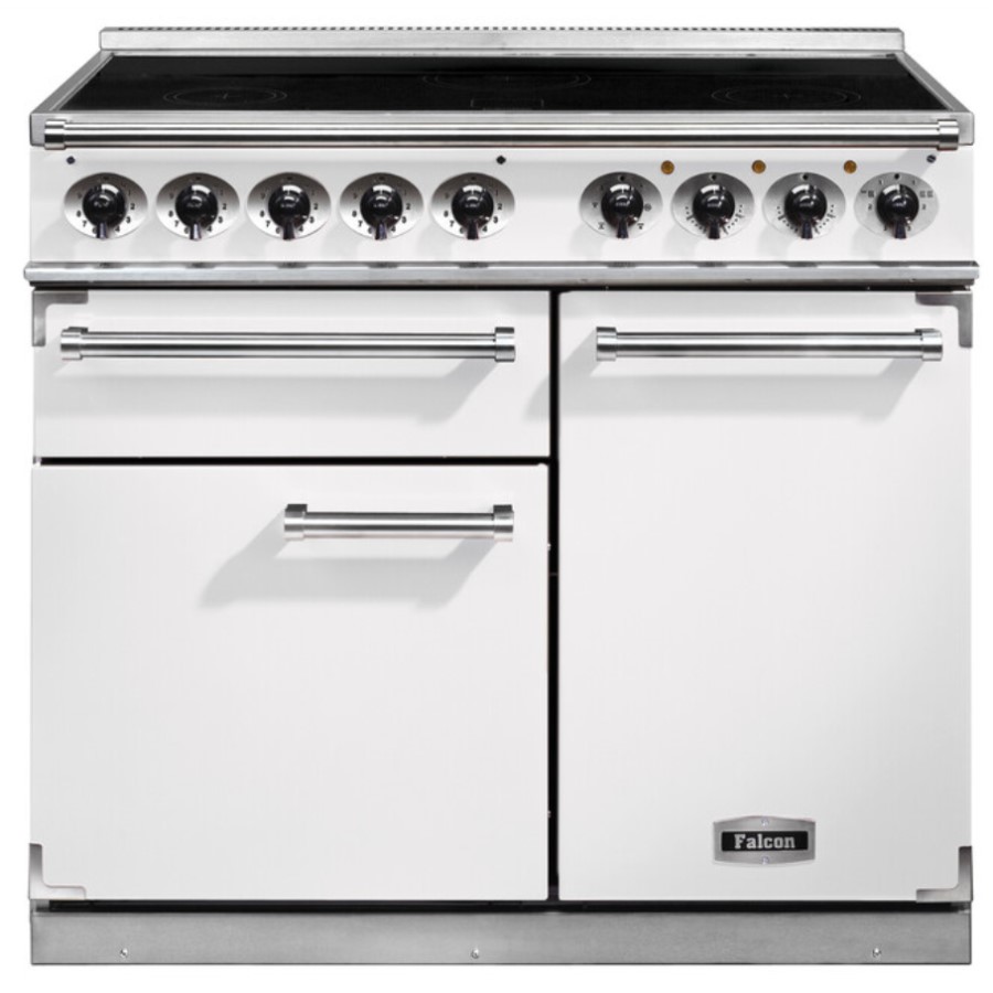 product image Falcon 1000 DX IND. White Nickel EU 1001 H 91.20 / 93.70 cm x W 99.00 cm x D 60.00 cm