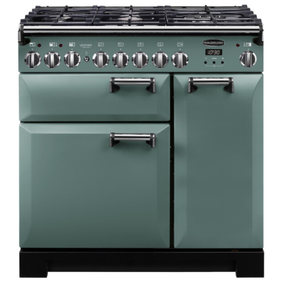 product image RangeM Leckford Deluxe 90 DF Minrl Green H 90.50 / 93.00 cm x W 90.00 cm x D 60.50 cm