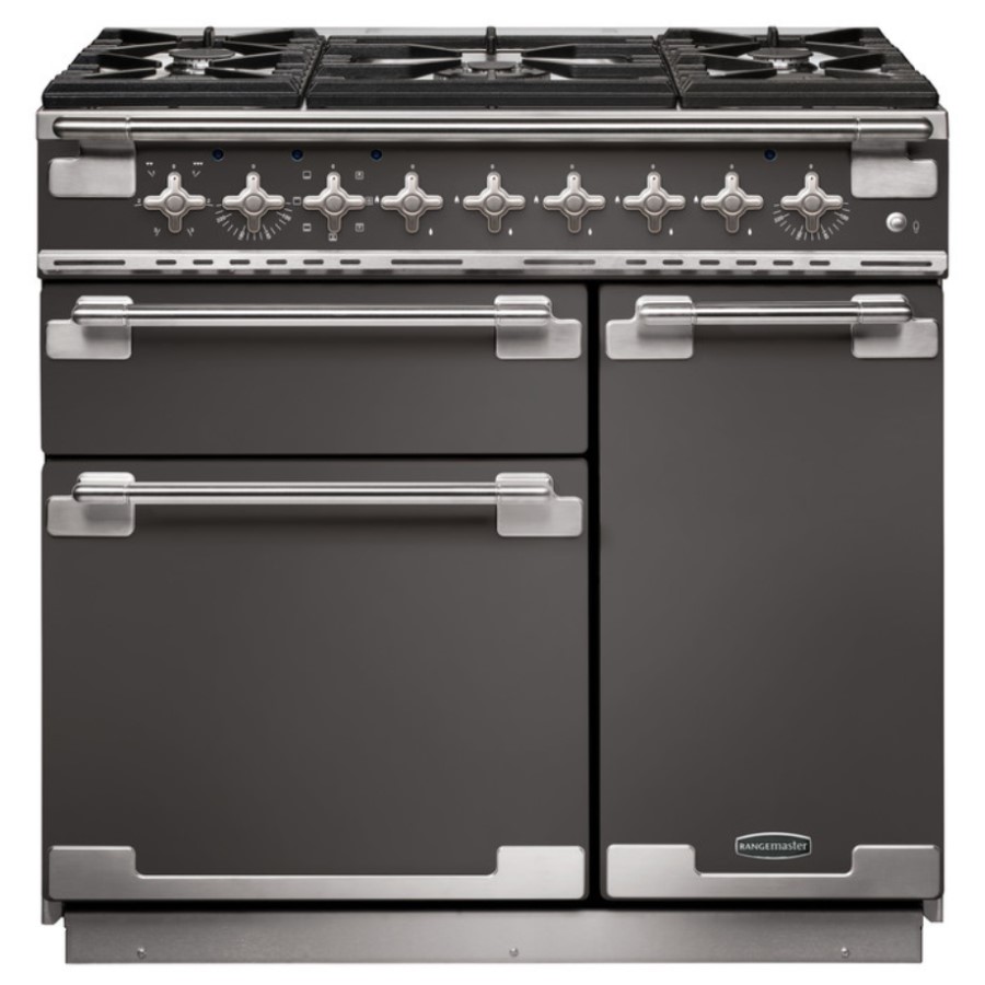 product image RangeM Elise 90 DF Slate H 91.00 / 93.50 cm x W 90.00 cm x D 59.80 cm